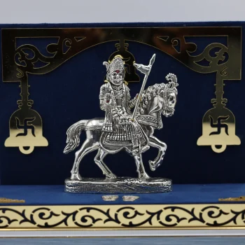 Pure Silver Veer Tejaji Maharaj Idol