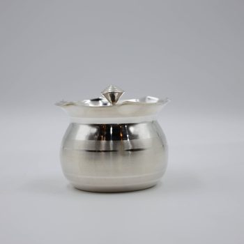 Silver Makhan Handi – Traditional & Elegant Storage