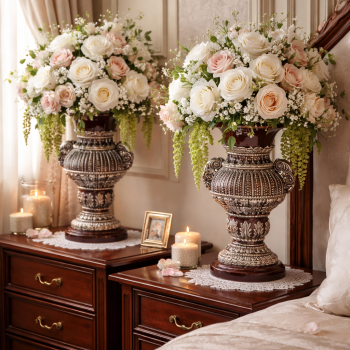 999 Silver Flowerwash