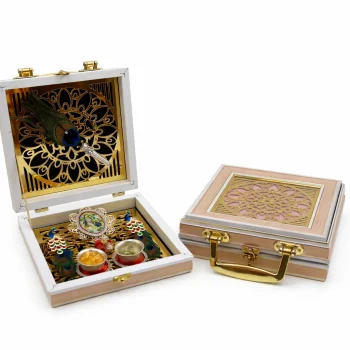 999 Pure Silver Coin, Boual With Mor Pankh